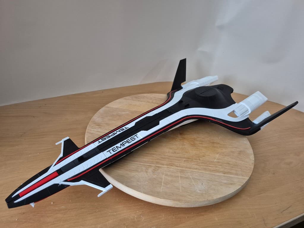 Tempest Mass Effect Andromeda 3D-Druck Modell 67x38cm