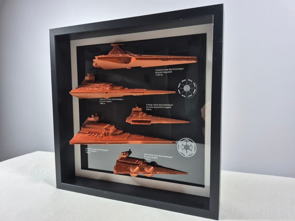 Shadow Box – Evolution der Sternenzerstörer 35 cm