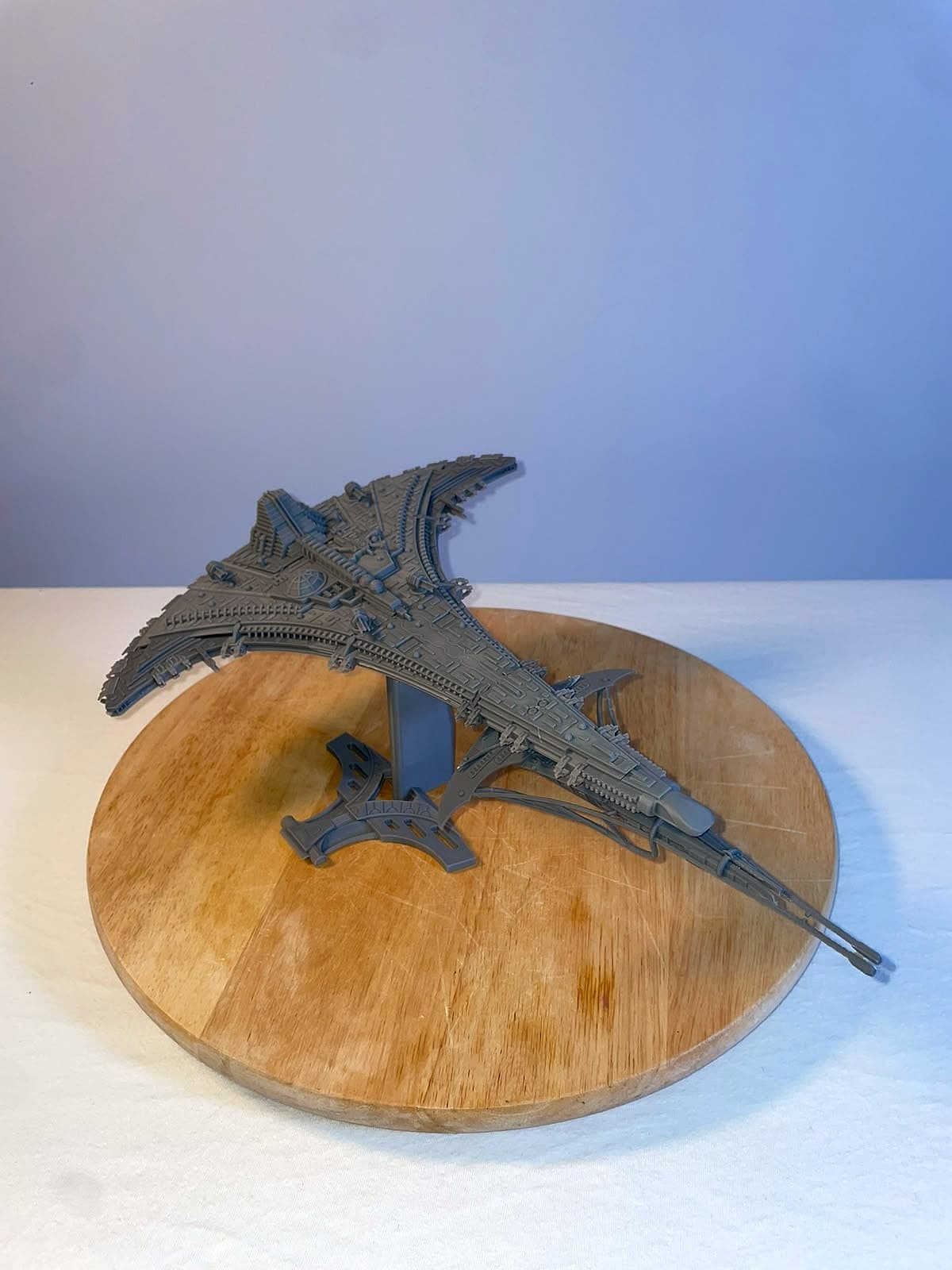 Stargate Universe – Destiny Raumschiff 3D Modell 43x28 cm