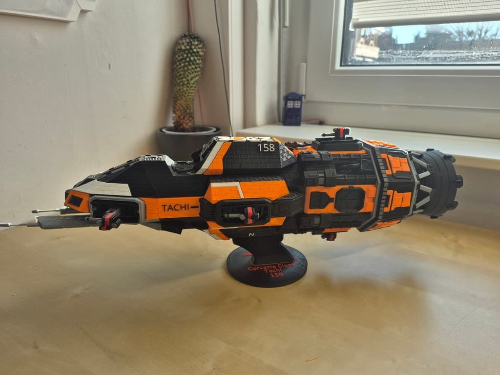 The Expanse – MCRN Tachi (Rocinante) 3D Modell 52 cm