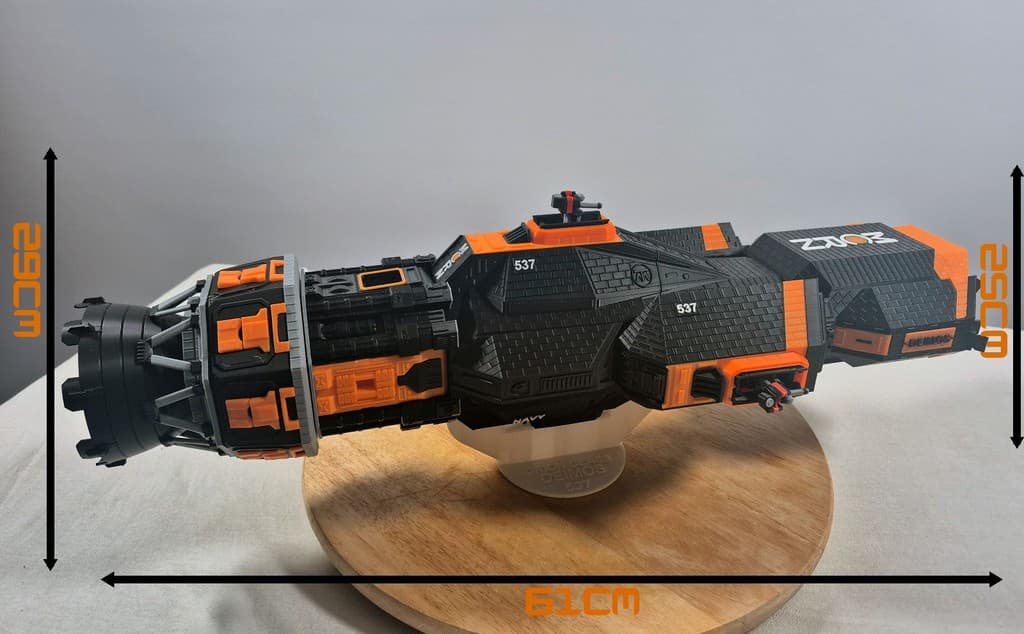 The Expanse – Orion Class Heavy Scout 3D Modell 61x25 cm