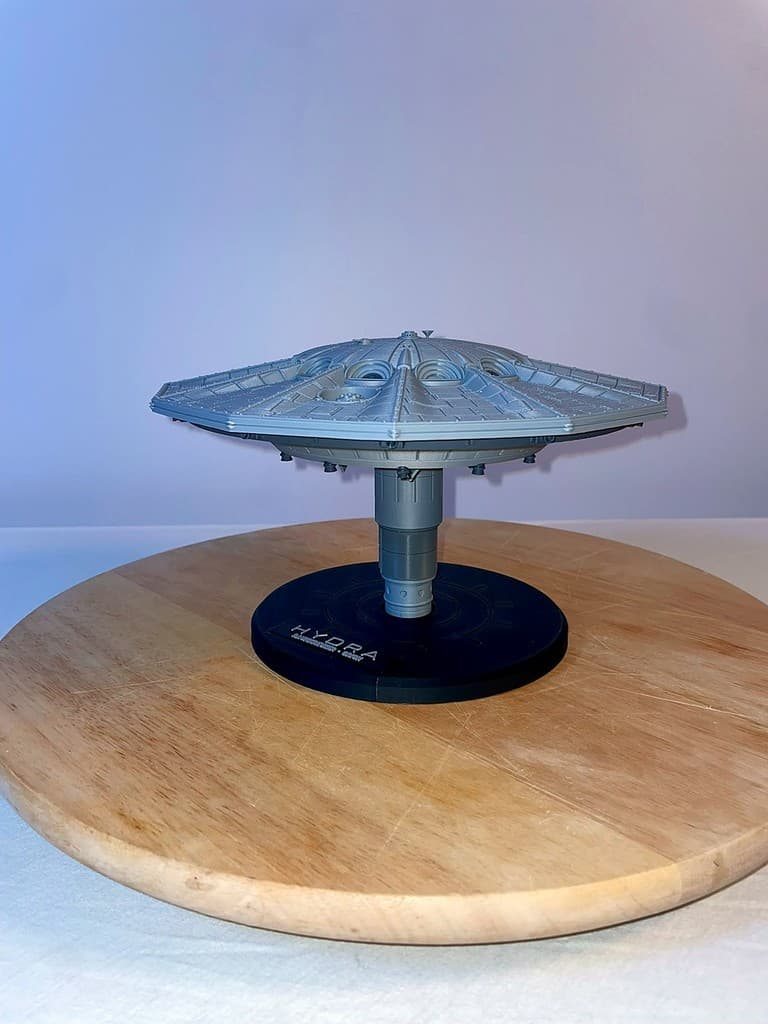 Raumpatrouille Orion Raumkreuzer Hydra 2.0 – 3D Modell 24 cm